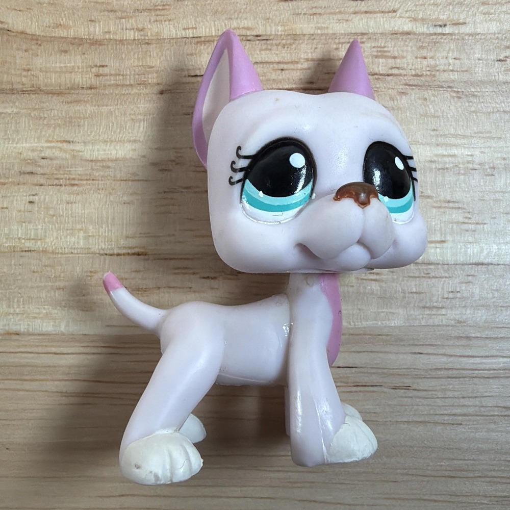 LPS #1022 LITTLEST PETSHOP ORIGINAL AUTHENTIQUE CHIEN ARGENTIN DOG HASBRO